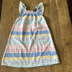 Polo Ralph Lauren Pleated Cotton Dress
